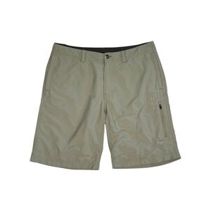Patagonia Mens Gi III Shorts Khaki Tan Nylon Hiking Outdoor Size 33 10 Inseam